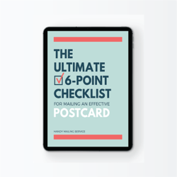 6 Point Checklist Download- CTA TEST